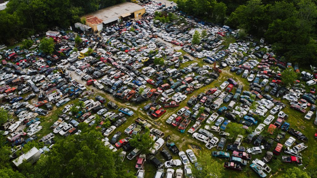 recycling yard